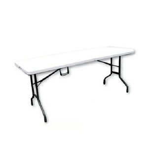 Tavolo pieghevole in valigetta Happy Hour bianco 180x74x74 cm Papillon