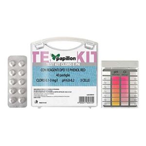 TEST IN KIT PER PISCINA PH E CLORO PAPILLON