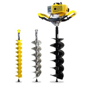 Mototrivella 2 tempi 51,7 cc 1,4 kw DRILL 932 G con 3 punte Garland