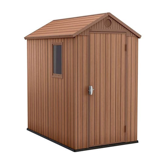 Casetta Giardino DARWIN 4X6 EVOTECH marrone 125x184x205 cm
