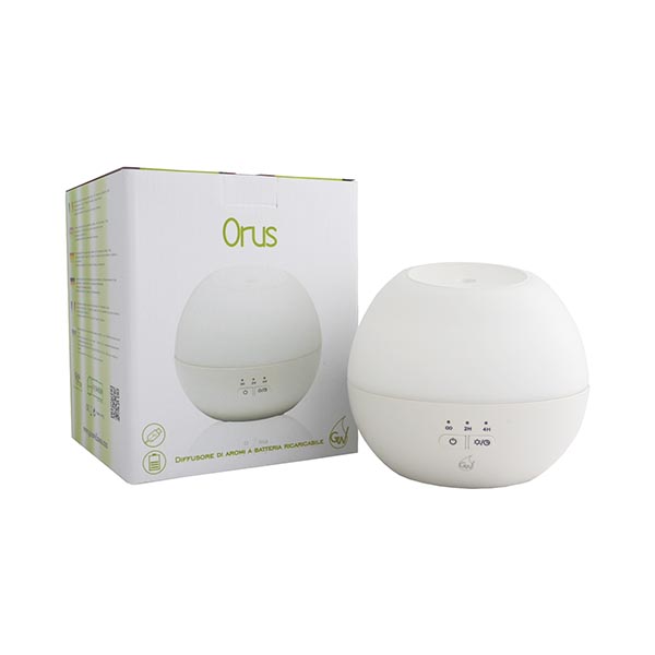 Diffusore ad ultrasuoni a batteria portatile usb Orus 150 ml Gisa