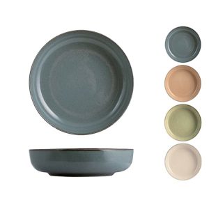 Piatto fondo in porcellana decori assortiti Ø 19 cm Pearl H&H