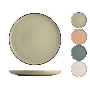 Piatto piano in porcellana decori assortiti Ø 27 cm Pearl H&H