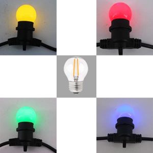 Party Lights LAMPADE DI RICAMBIO Rosso Giallo Verde Blu Filamento