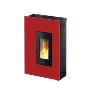 Stufa a Pellet Salvaspazio Madison PEGASO Bordeaux 5,2 KW
