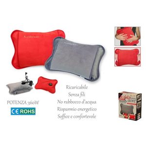 Borsa acqua calda elettrica Scalda Cuore Luxury ricaricabile senza fili