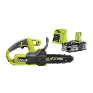 Elettrosega barra 20 cm con batteria 18v 2.5ah e caricabatteria Ryobi