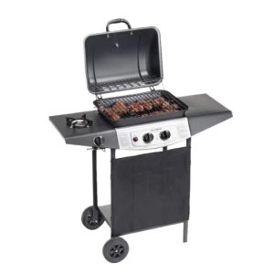 Barbecue GAS Pietra Lavica DOUBLE 4939 43X98X100 cm Ompagrill