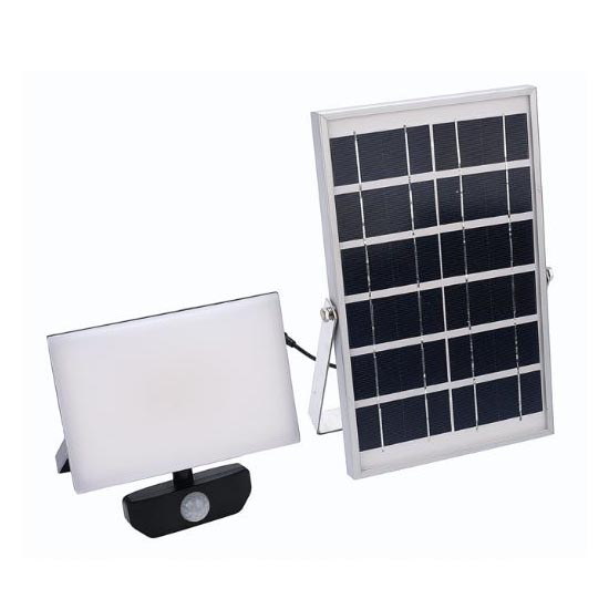 Proiettore Led Pannello Solare sensore movimento 45w 75w IP54
