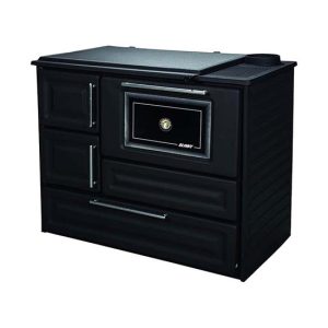 Cucina a Legna Blinky Rita con forno nera 7,7 KW
