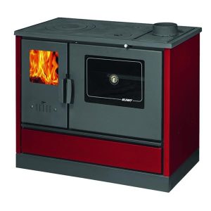 Cucina a Legna Blinky Lina con forno rosso 7,9 KW