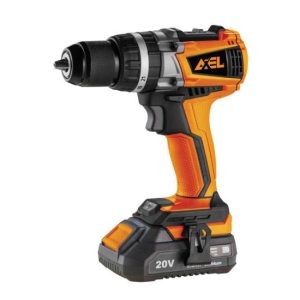 Trapano avvitatore brushless in valigetta 2 Batterie 20V 3ah Axel