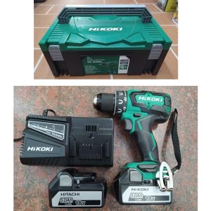 Trapano avvitatore brushless Hikoki DS18DBSL valigetta 2 Batterie 18V 5ah