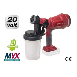 Pistola a spruzzo batteria Litio serbatoio 900 ml YAMATO MYX 20V