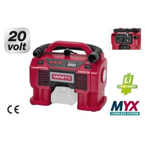 Compressore batteria litio pressione max 11 bar YAMATO MYX 20V