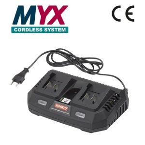 Caricabatterie Universale Doppio per Batterie Litio Yamato MYX 20V