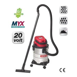 Aspirasolidi aspiraliquidi a batteria 20 litri Yamato MYX 20V