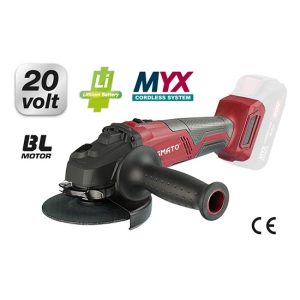 Smerigliatrice angolare Brushless batteria disco 115mm Yamato MYX 20V