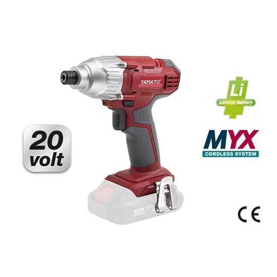 Avvitatore ad impulsi batteria mandrino 1/4" Yamato MYX 20V