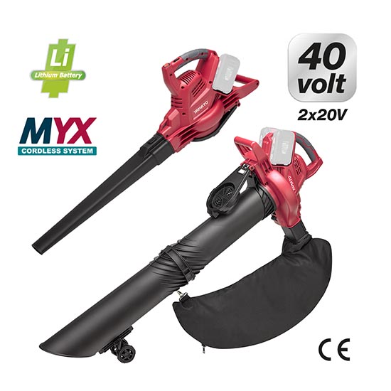 Aspiratore Soffiatore a batteria litio Yamato MYX 40V