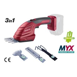 Forbice erba sfoltirami rastrello 3in1 a batteria Yamato MYX 20V