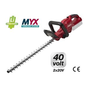 Tagliasiepi a batteria Impugnatura girevole taglio 51cm 40V Yamato MYX 2x20V
