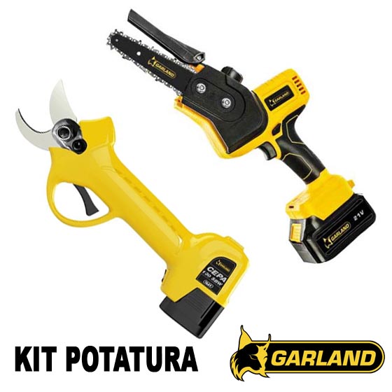 Kit Potatura completo Garland mini sega Rodent e forbice Cepa